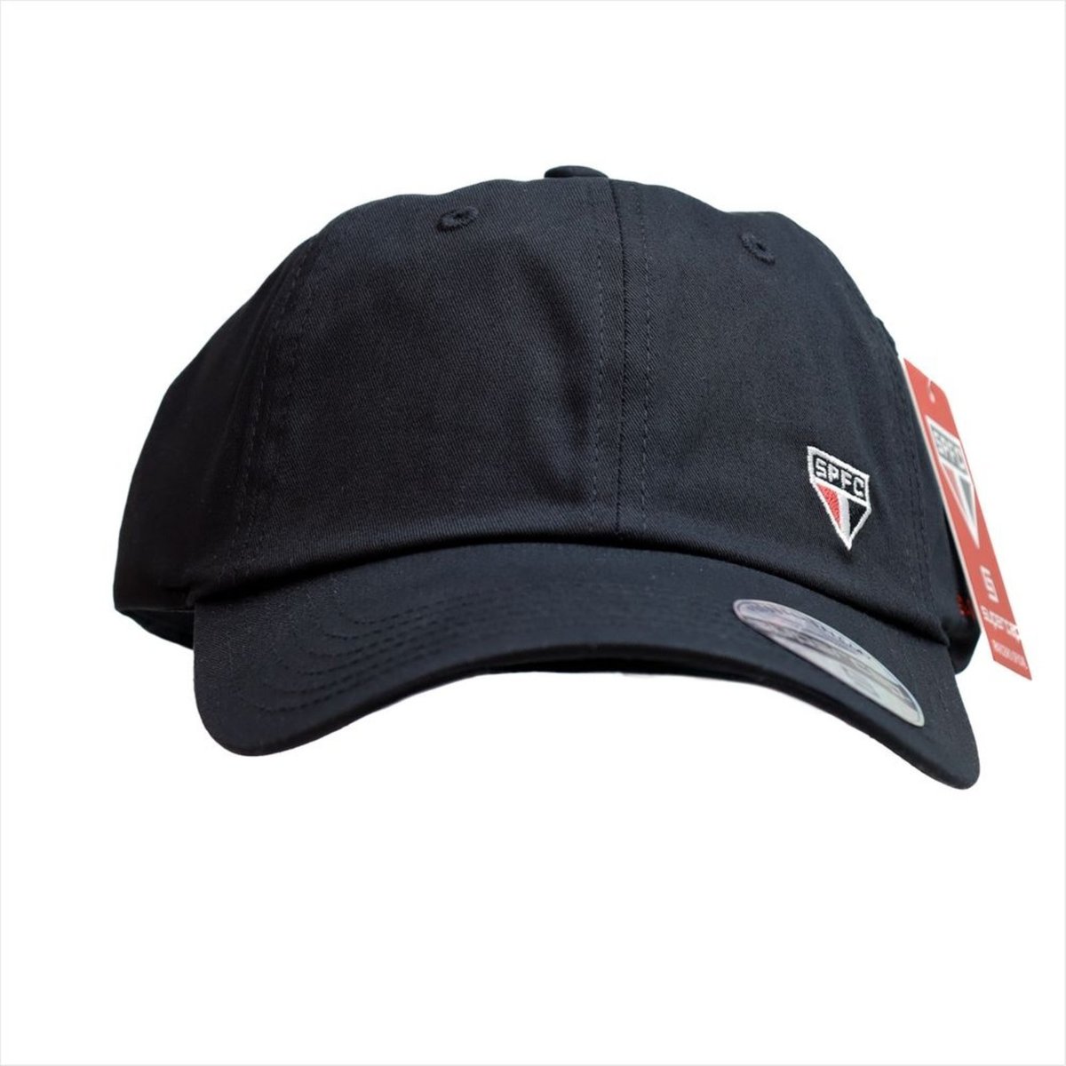 Boné SuperCap São Paulo Bordado Aba Curva Ajustável