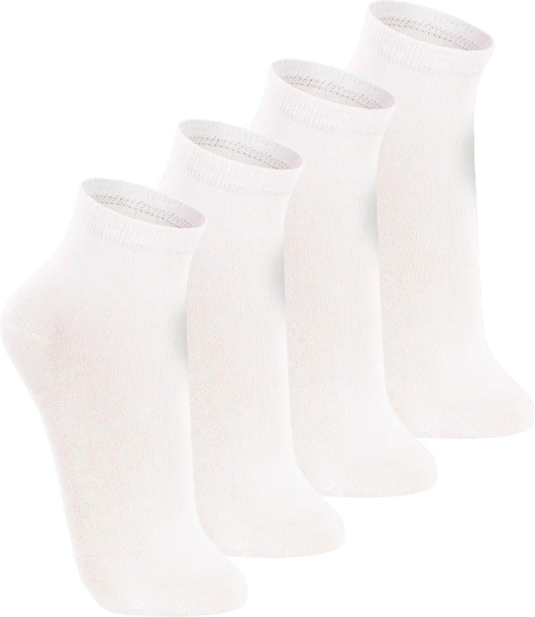 Kit com 4 Pares de Meias Cano Médio Lupo