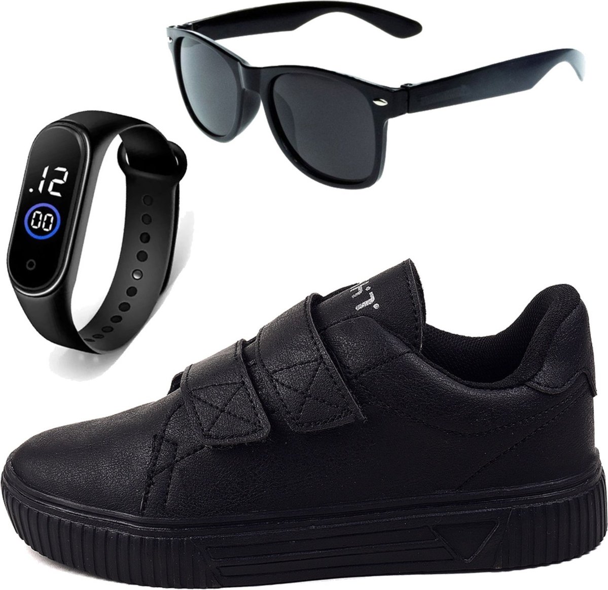 Imagem principal Infantil - Tênis Masculino Casual Sapatênis + Óculos e Relógio CALCADOS LGHT LIGHT branco CALCADOS LGHT LIGHT branco