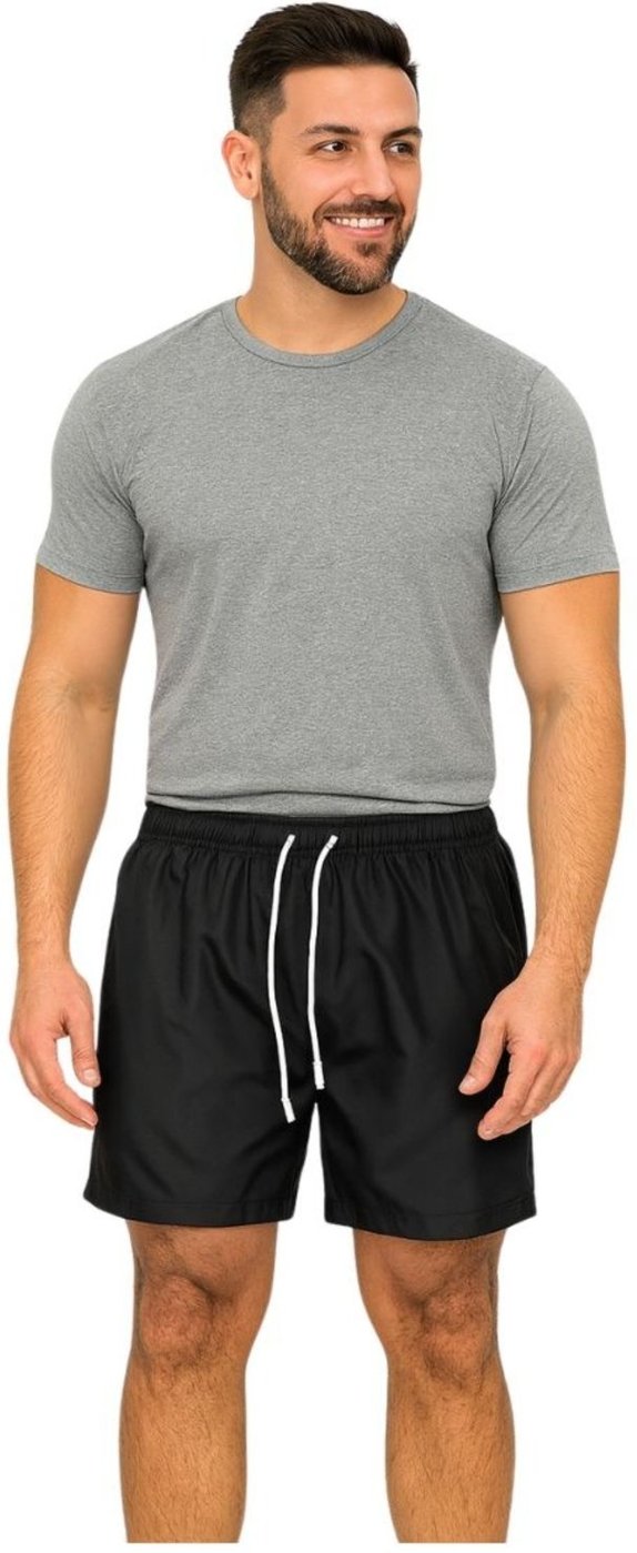 Imagem principal Bermuda Tactel Masculina FMF Preta Leve Secagem Rápida preto FMF preto