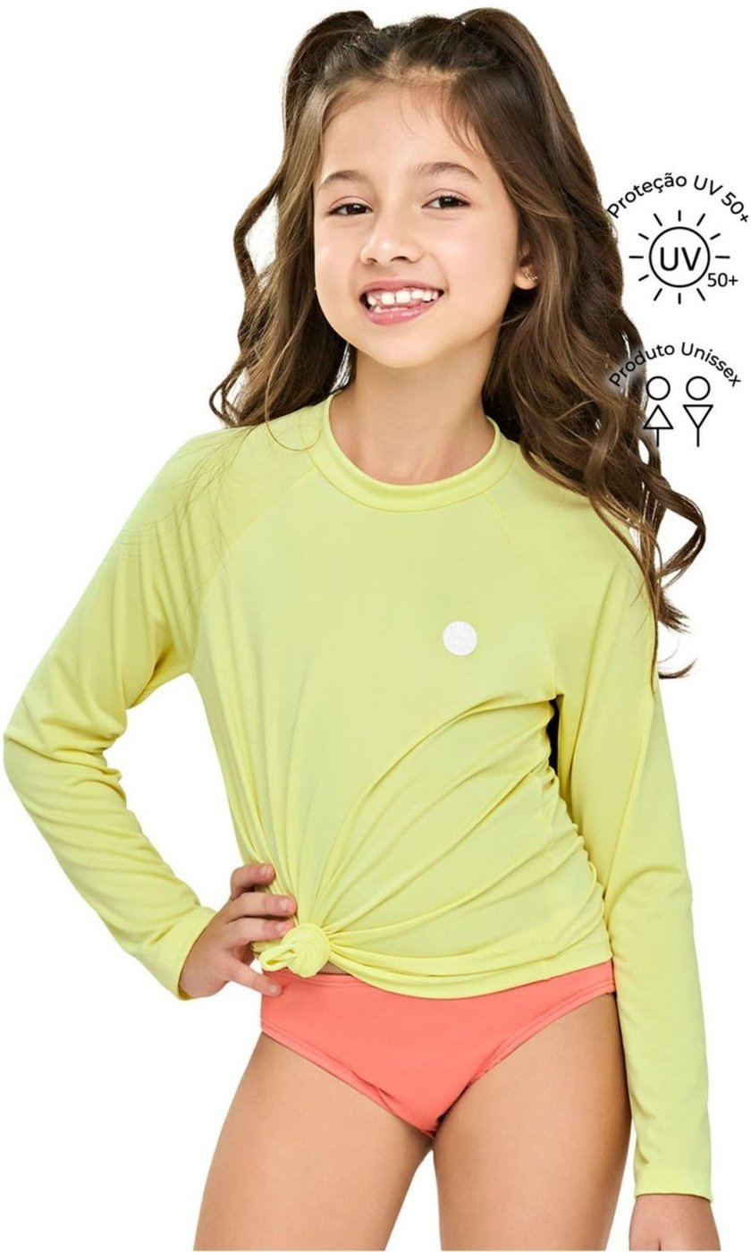 Imagem principal Blusa de Praia Unissex Proteção UV Elian verde Elian verde