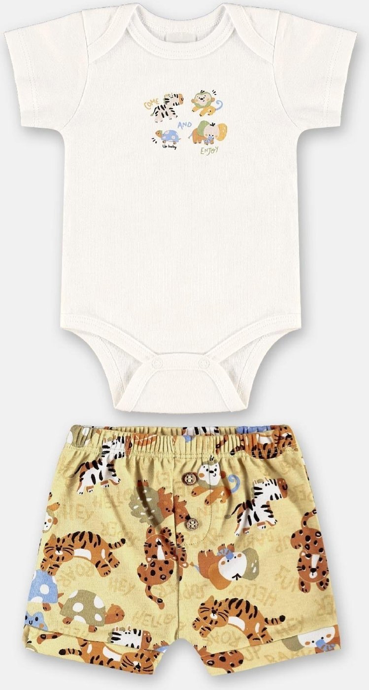 Imagem principal Infantil - Conjunto Suedine para Menino Up Baby marrom Up Baby marrom