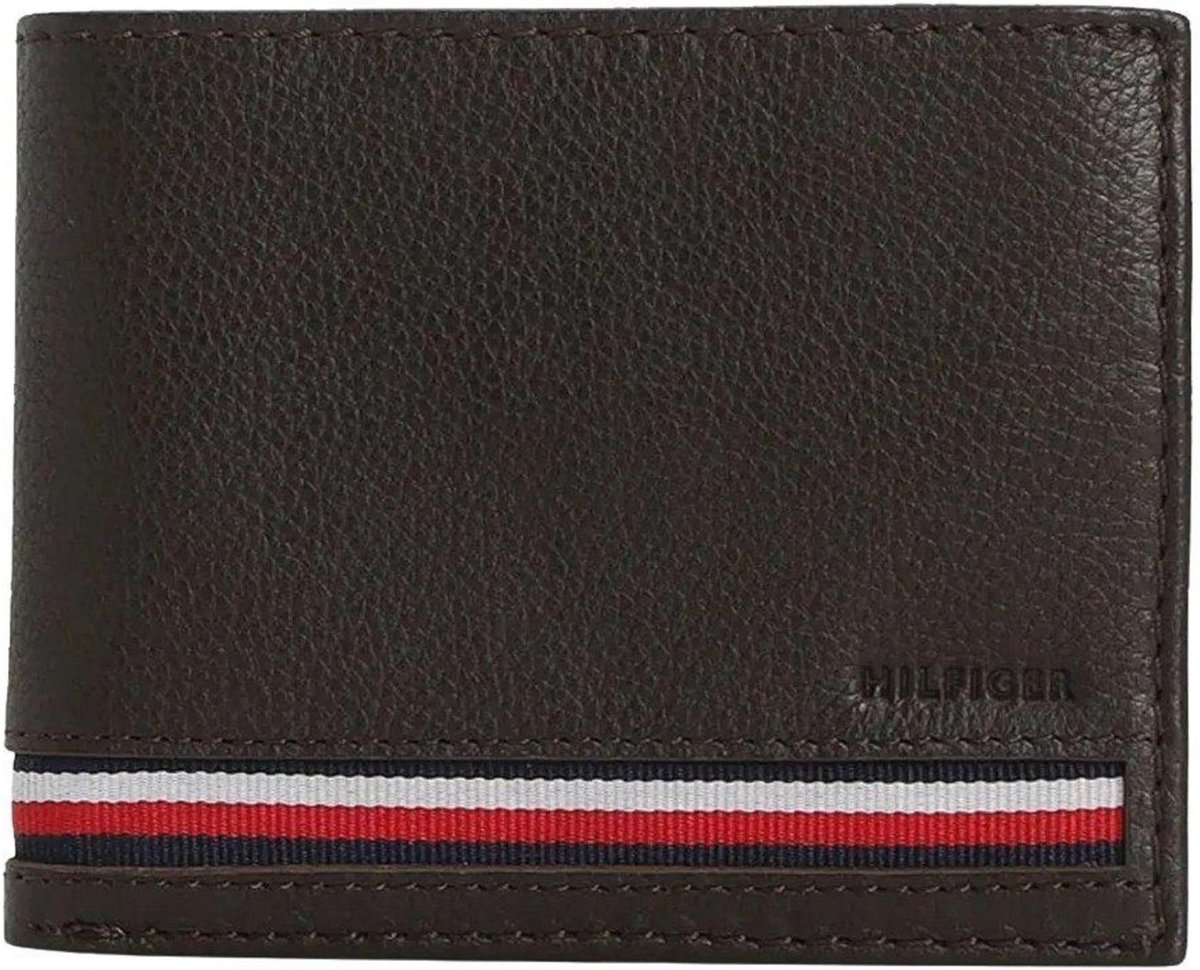 Imagem principal Carteira Tommy Hilfiger Milled Passcase Marrom preto Tommy Hilfiger preto