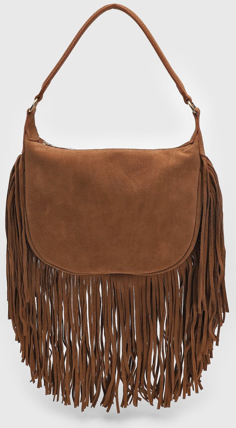 Bolsa Luiza Barcelos Tiracolo Franjas