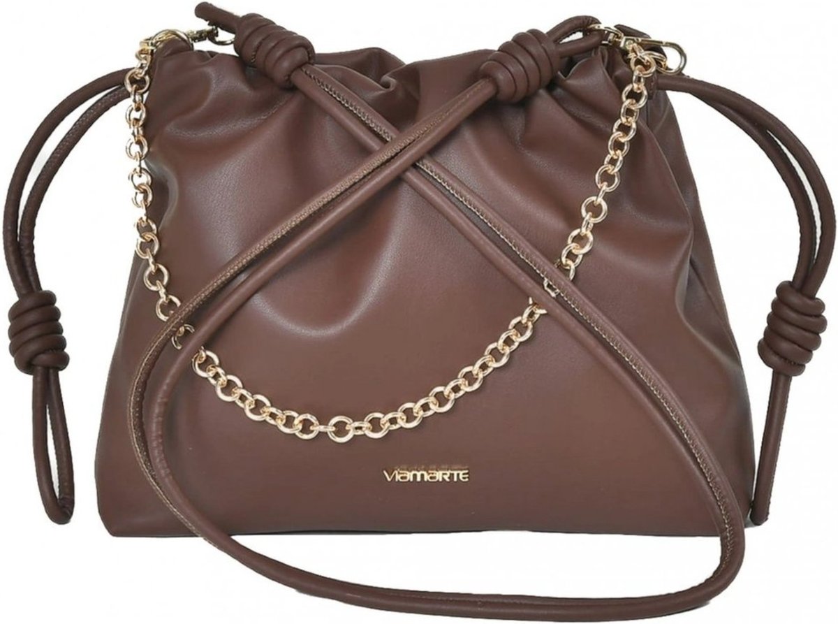 Bolsa Feminina Via Marte com Corrente B2-617 Via Marte