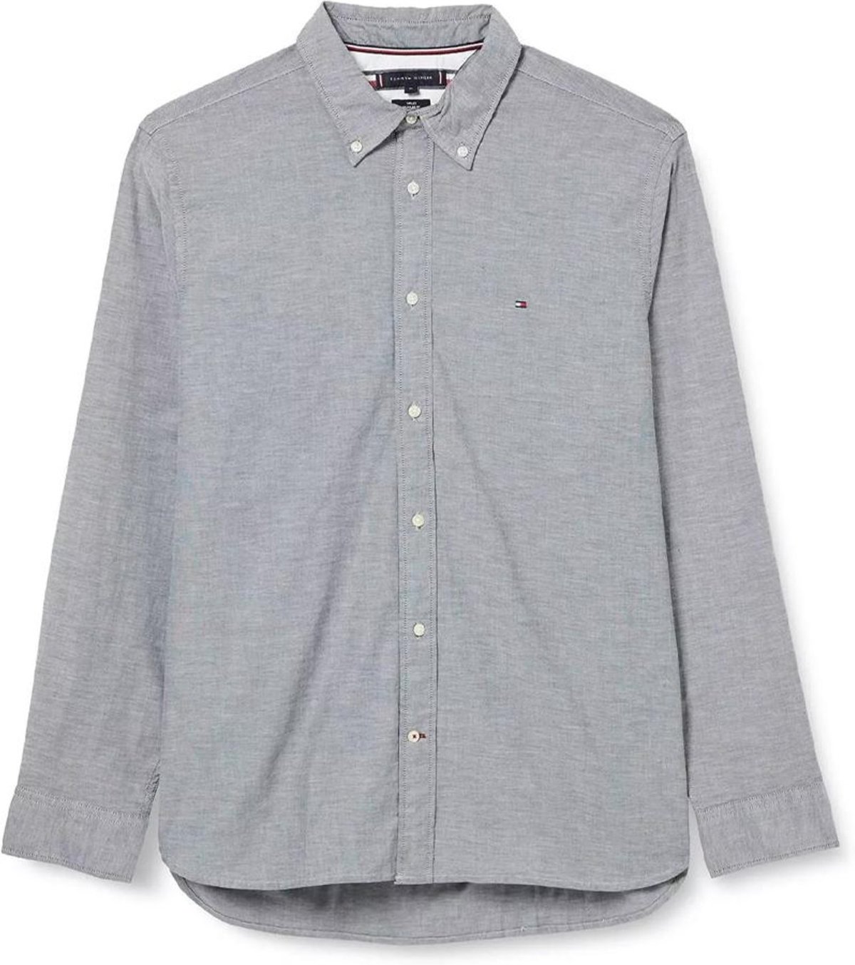 Camisa Social Manga Longa Tommy Hilfiger 1985 Flex Oxford