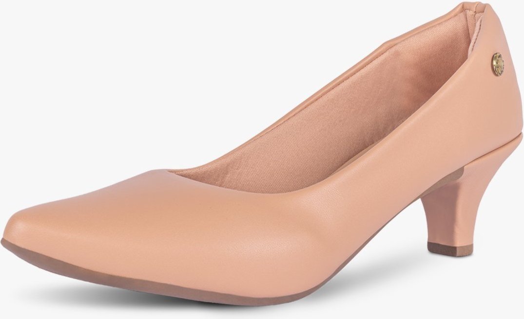 Imagem principal Scarpin Feminino Takata Salto Baixo Fino Bico Fino Clássico Casual TAKATA BY RAFAEL TAKATA nude TAKATA BY RAFAEL TAKATA nude
