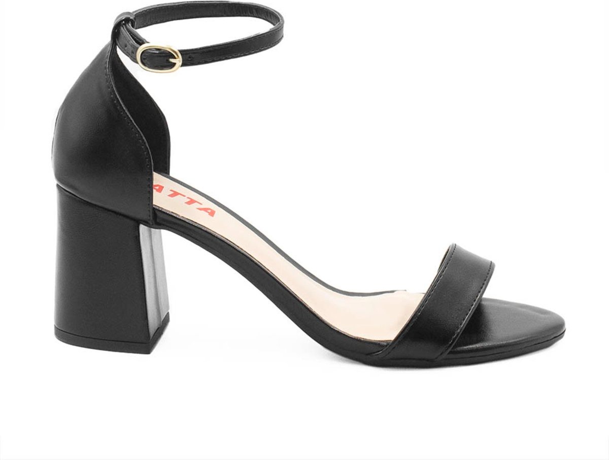 Imagem principal Sandália Zatta Salto Bloco Médio Suzana preto ZATTA preto