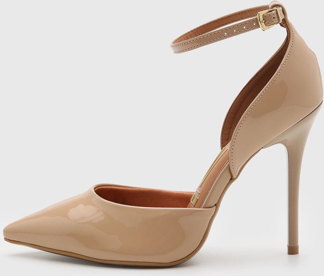 Imagem principal Scarpin Feminino Vizzano Salto Alto Bico Fino nude VIZZANO nude