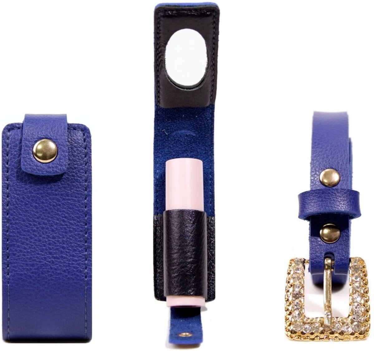 Kit 2 Peças Porta Batom + Cinto Artlux K001