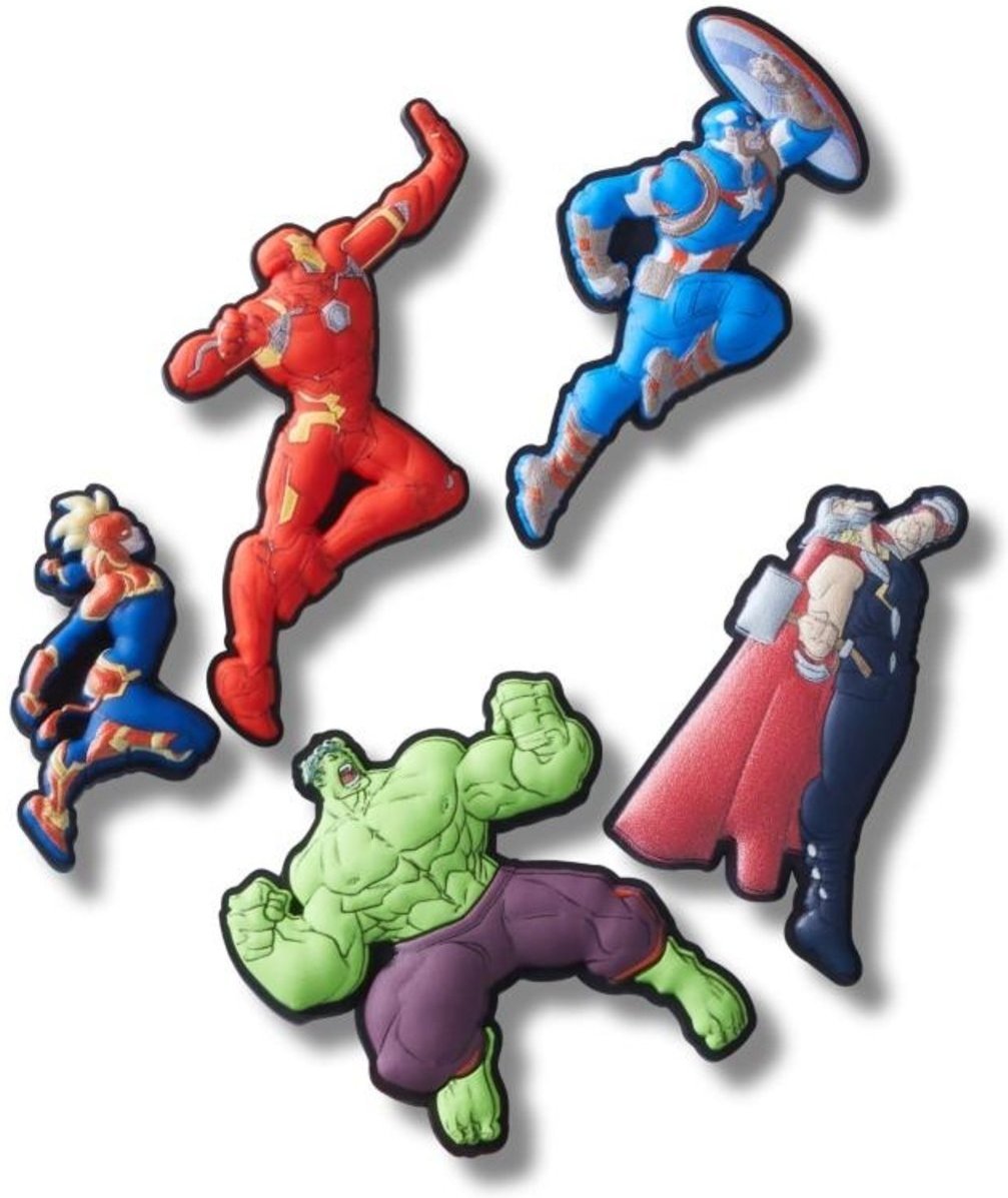 Infantil - Jibbitz™ Avengers Pack com 5 Peças