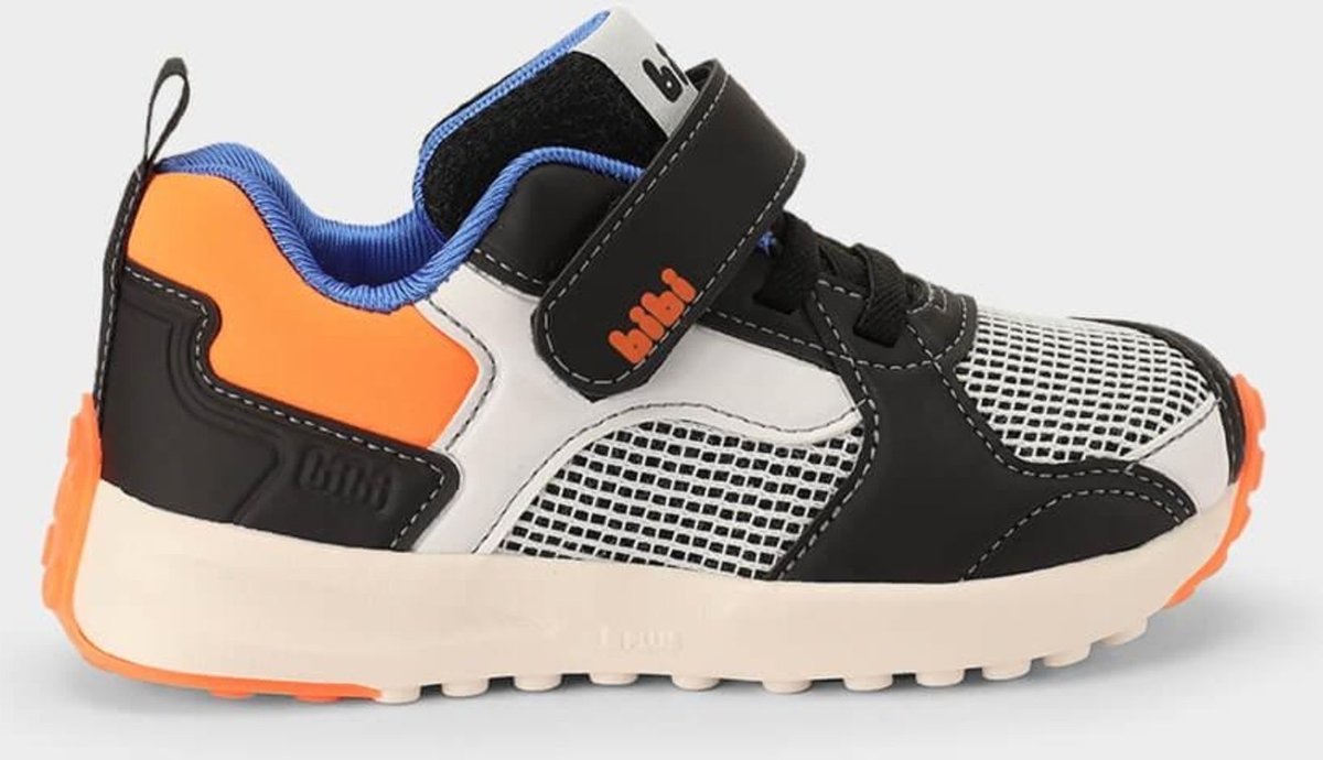 Imagem principal Infantil - Tênis Bibi Jogging com Laranja Calçados Bibi preto Calçados Bibi preto