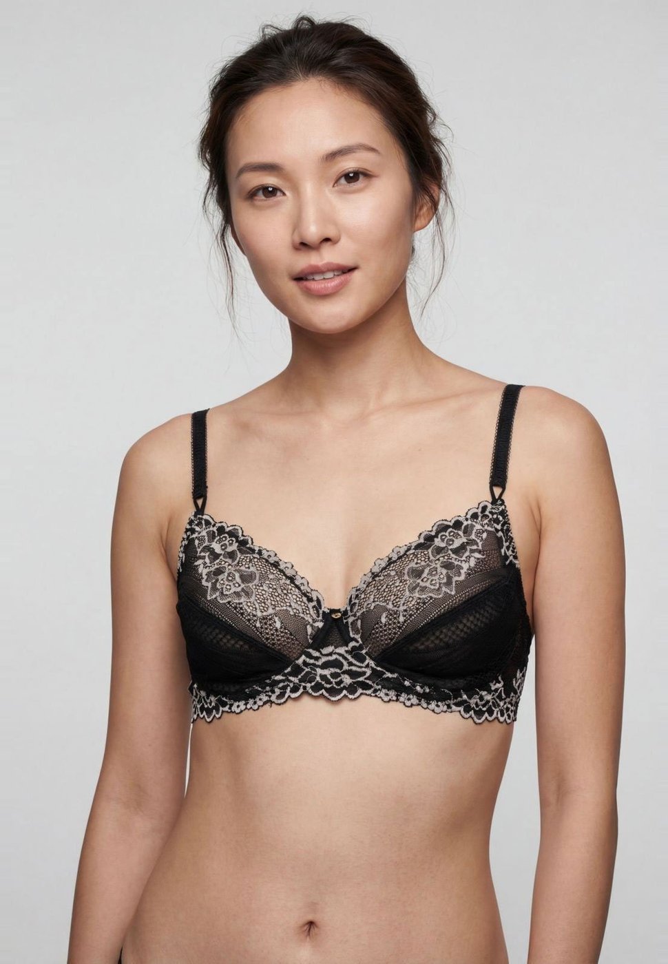 Imagem principal Sutiã Meia Taça Hope Renda Na Sua preto Hope preto