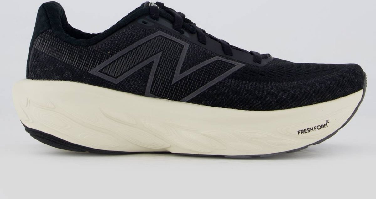 Imagem principal Tênis New Balance Fresh Foam X 1080 V14 Feminino e Bege preto New Balance preto