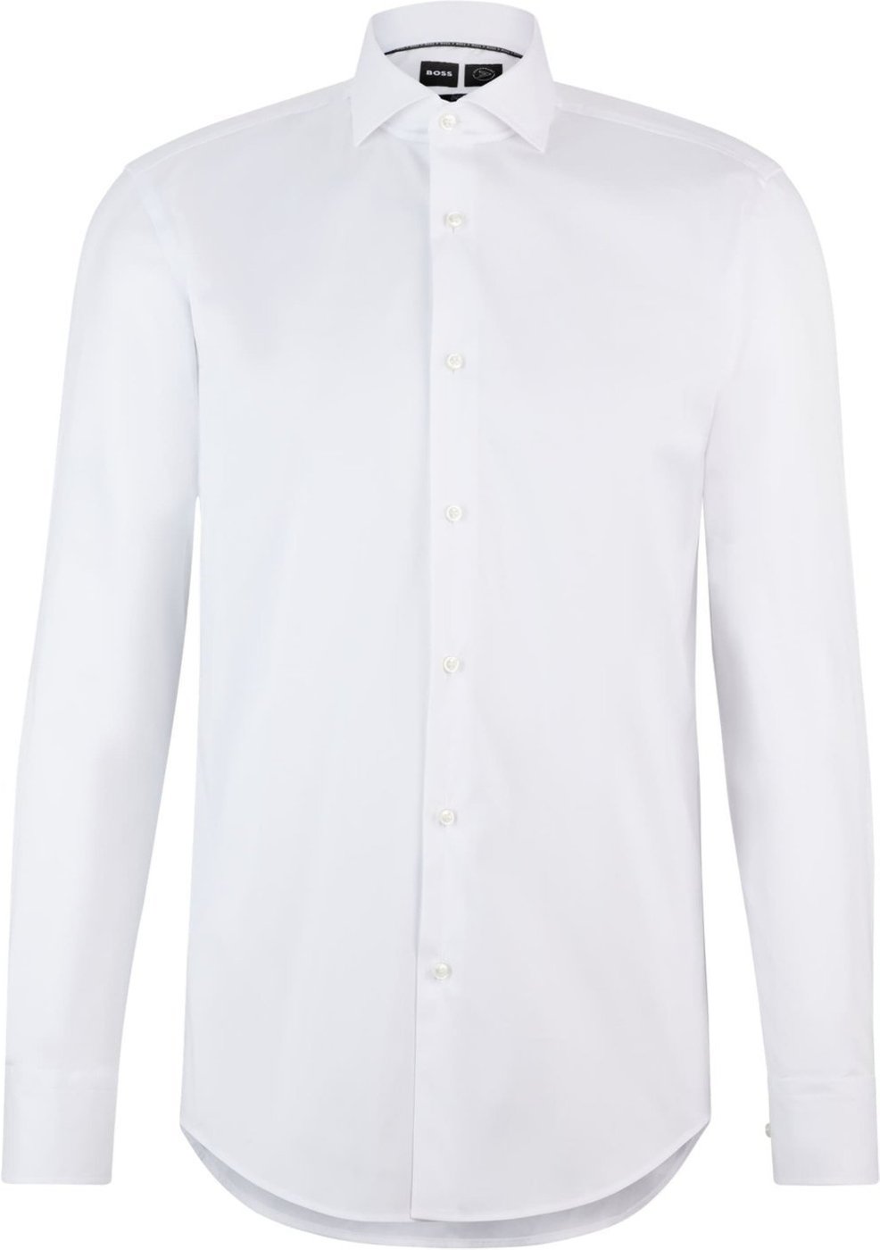 Imagem principal Camisa Slim Fit Em Popeline De Algodão Easy Iron preto preto