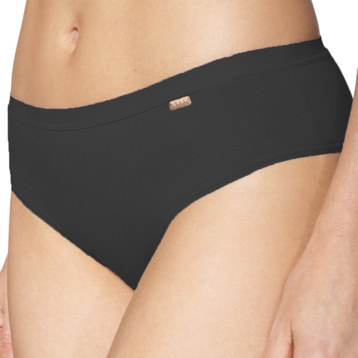 Imagem principal Calcinha Loba Clássica Algodão com Elastano 40352 Lupo preto Lupo preto