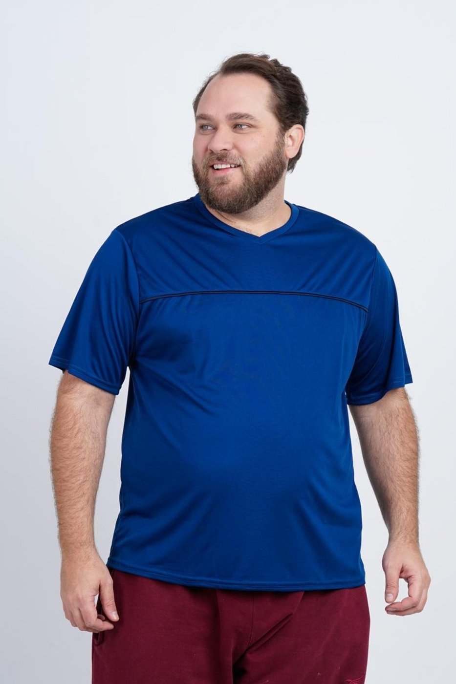 Camiseta SH Fashion Masculino Plus Size Confortável Para Treino