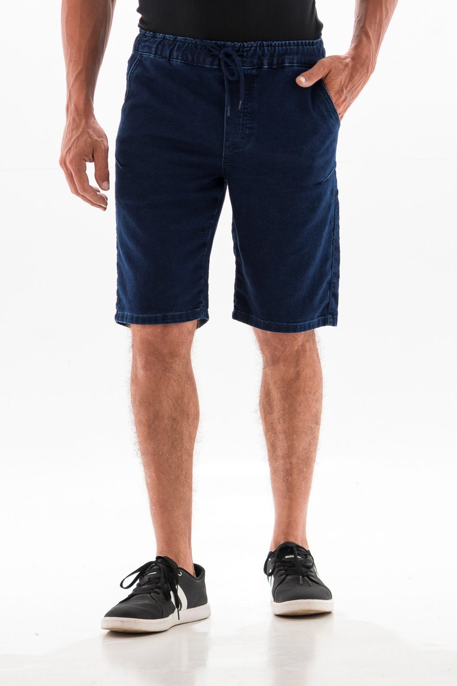 Imagem principal Bermuda Jeans Masculina Arauto Jogger ARAUTO JEANS azul/azul marinho ARAUTO JEANS azul/azul marinho