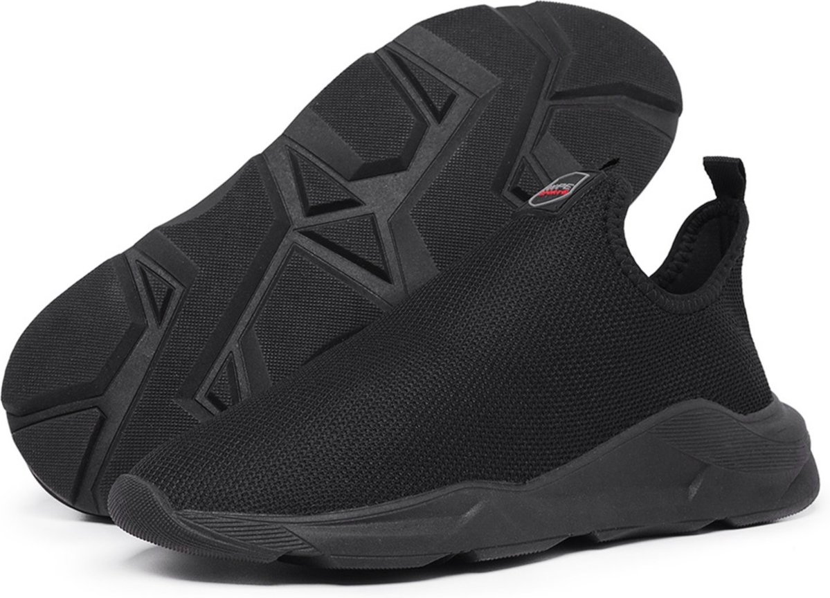 Tênis Esporte Masculino Casual Super Leve Conforto Estilo Meia Black