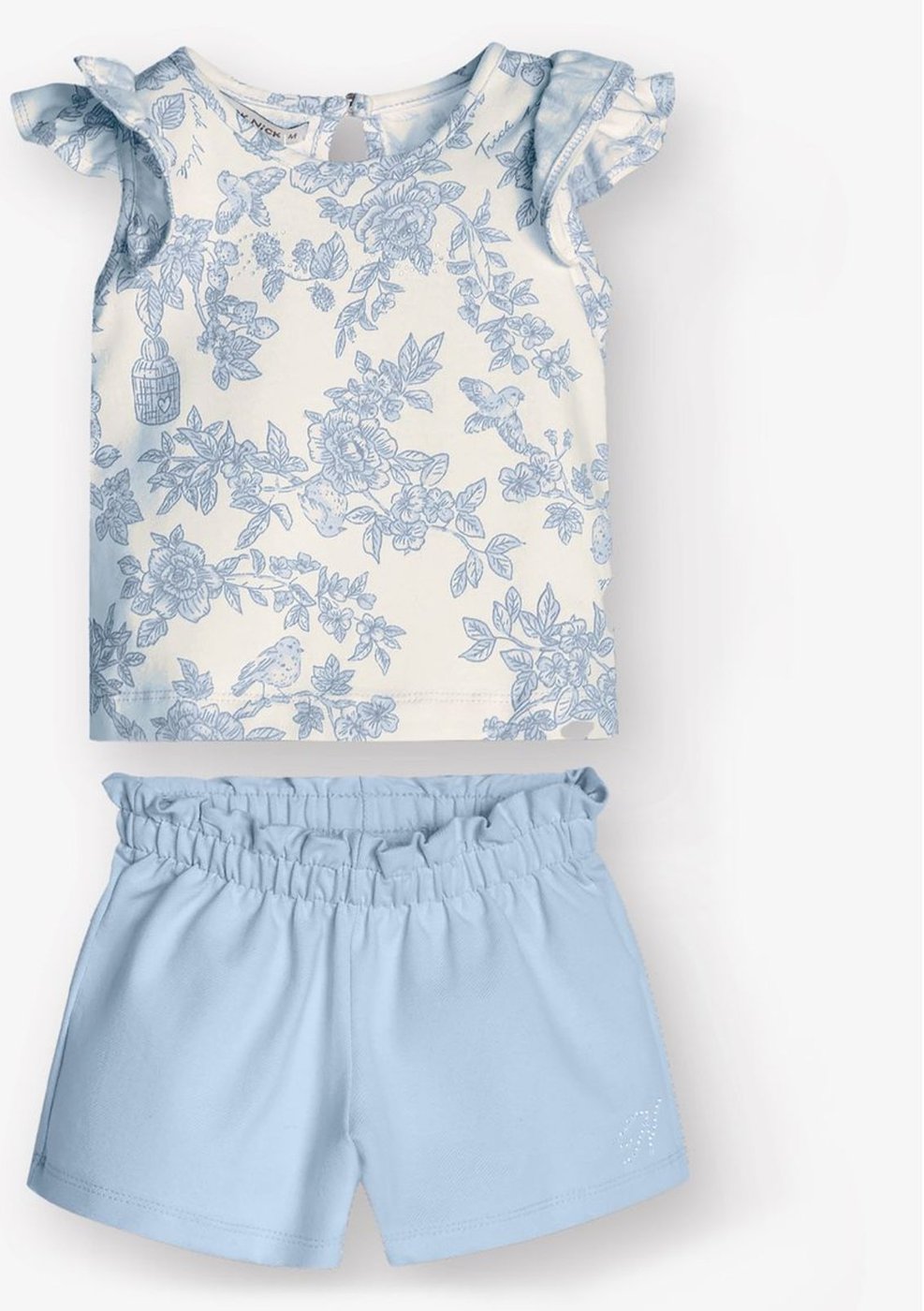 Infantil - Conjunto Regata com Shorts Menina Trick Nick