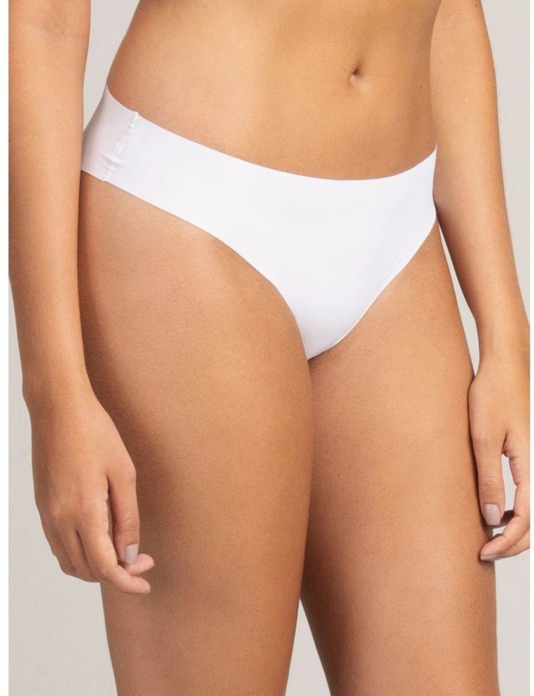 Imagem principal Calcinha Biquíni Microfibra Essentials Laser Loungerie branco Loungerie branco