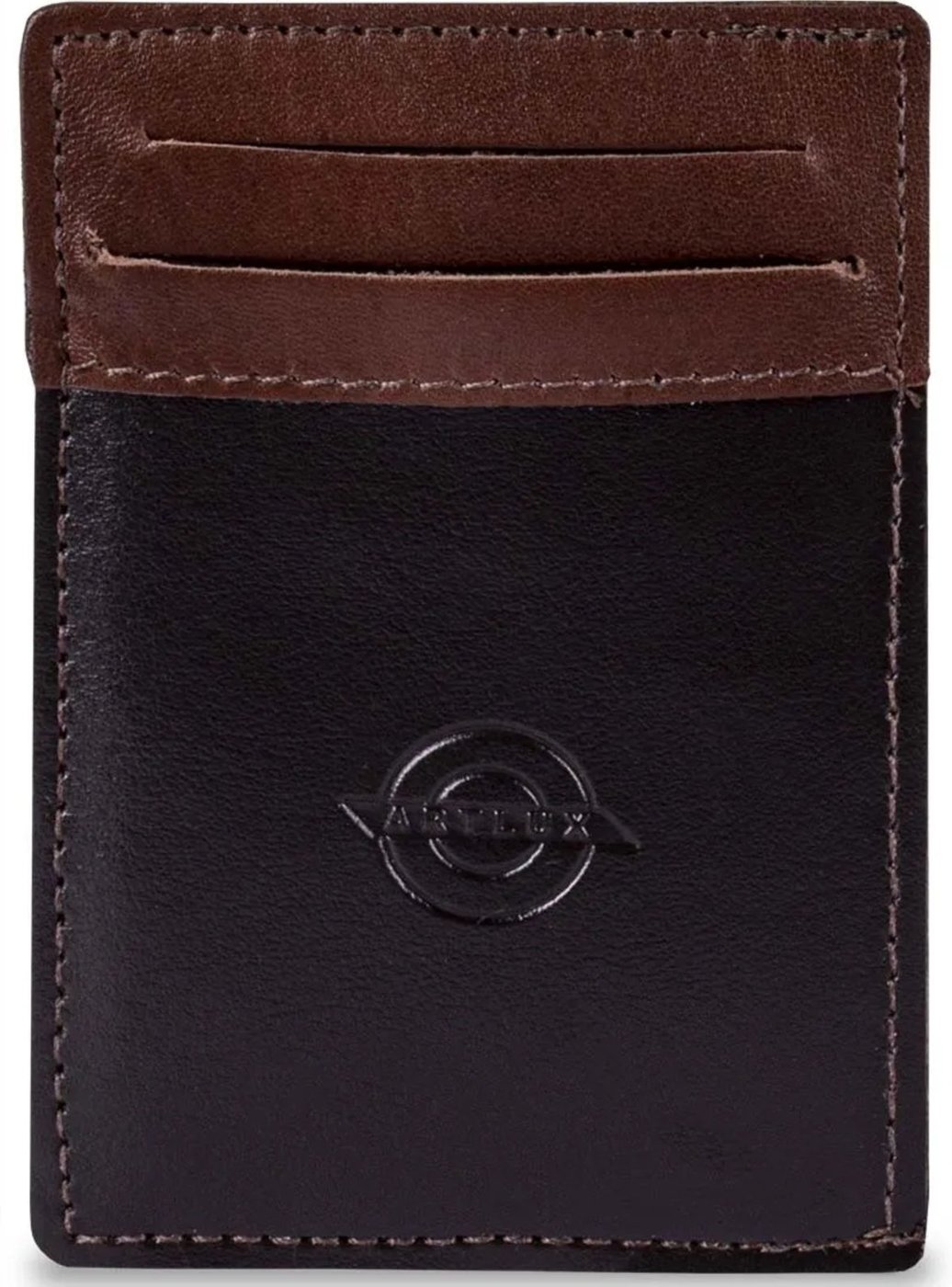 Imagem principal Mini Carteira Slim Artlux Pinhão Artlux marrom