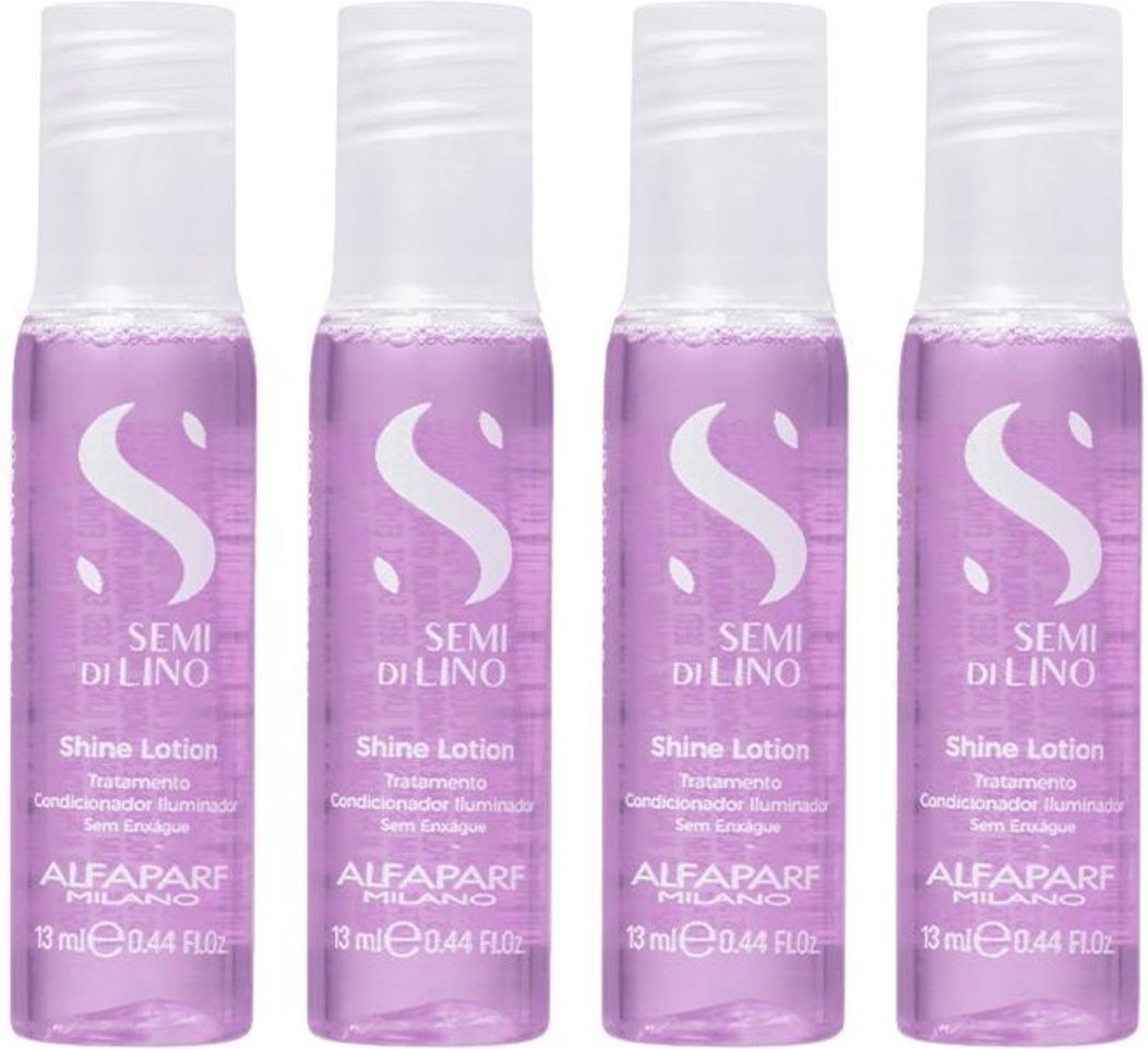 Imagem principal Alfaparf Semi Di Lino Sublime Shine Ampola 4X13ml Alfaparf Milano incolor lino Alfaparf Milano incolor lino