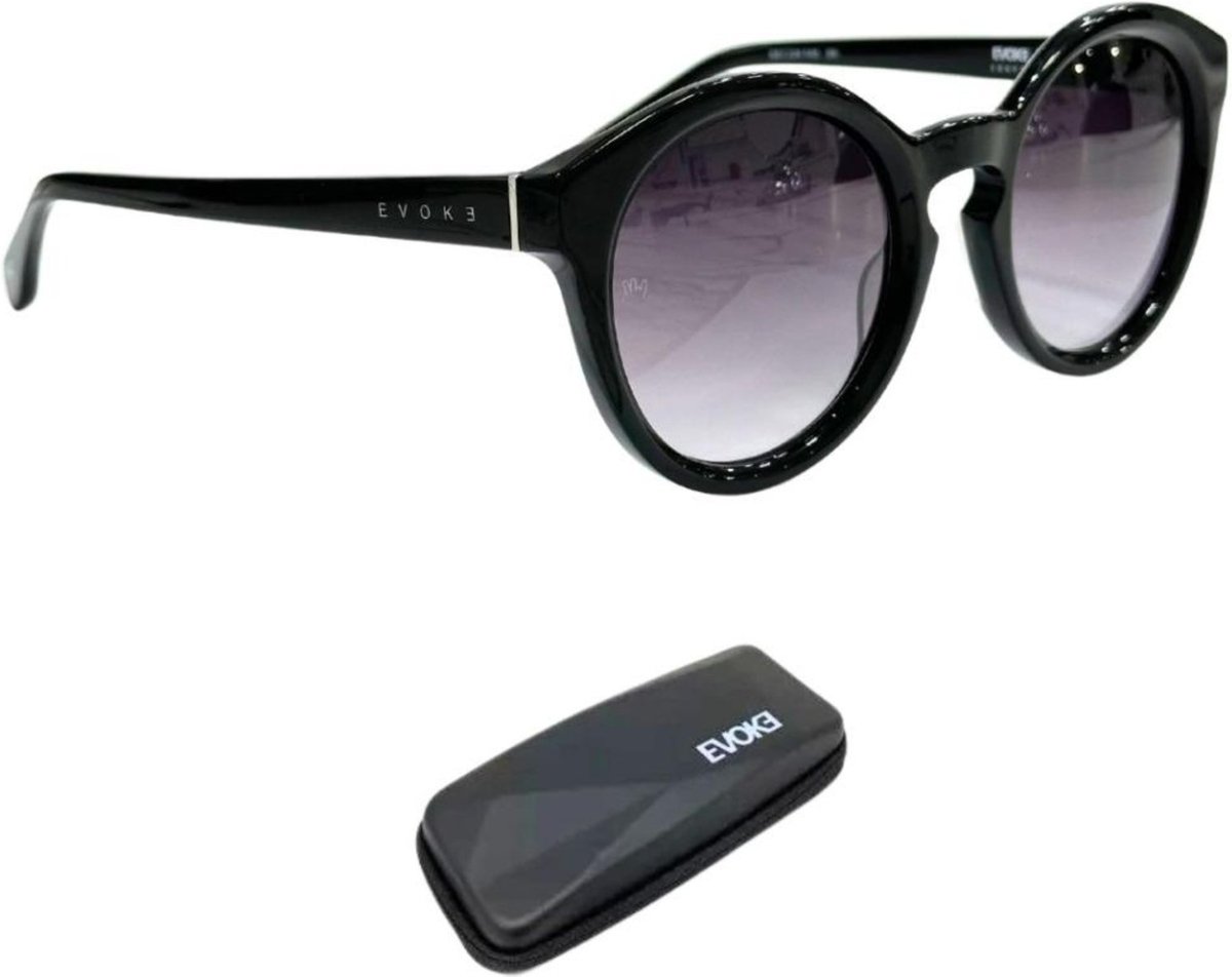 Imagem principal Óculos de Sol Evoke X Eoh Evk 47 Eoh11 Black Shine Silver preto black Evoke preto black