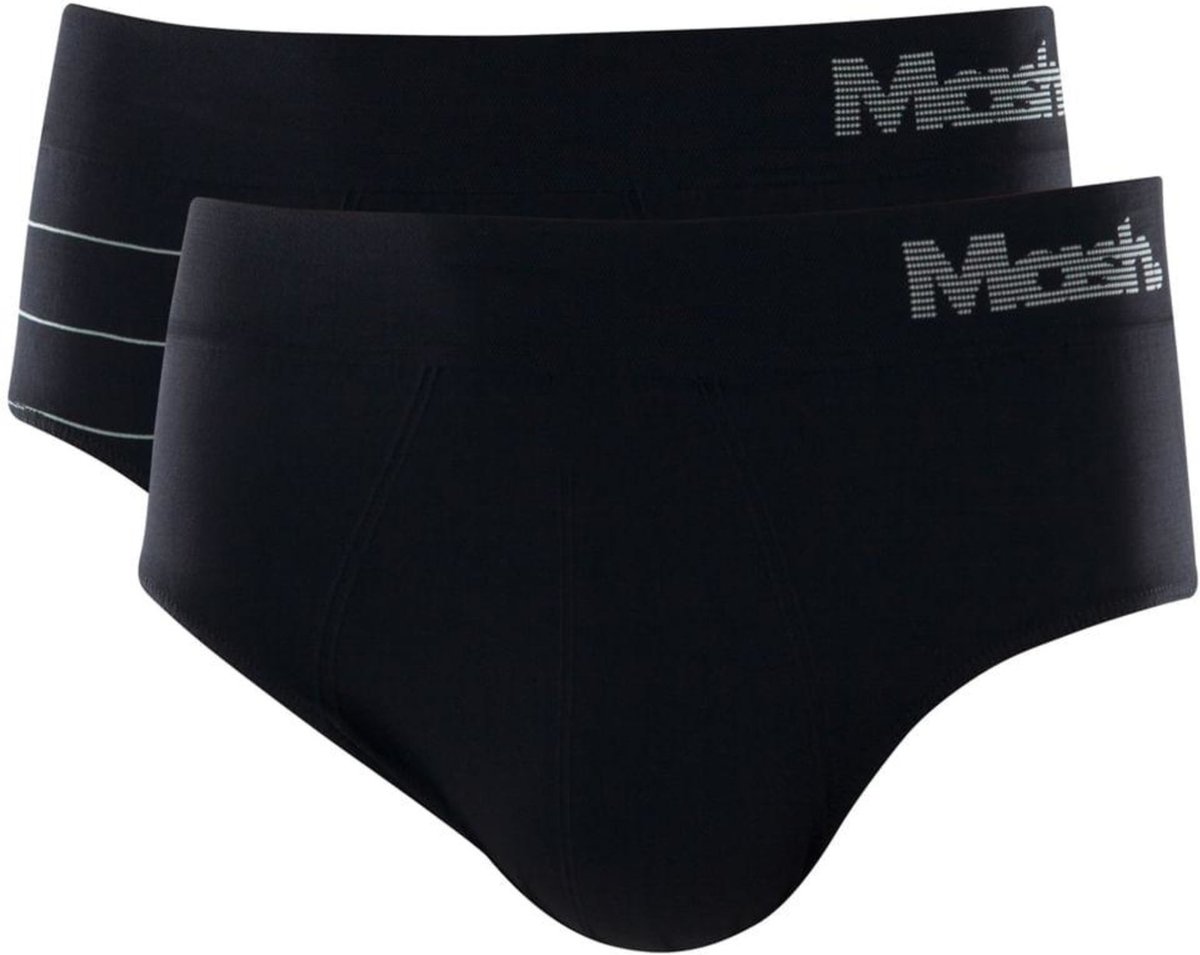 Imagem principal Kit 2 Cuecas Slip Mash Masculina Microfibra preto MASH preto