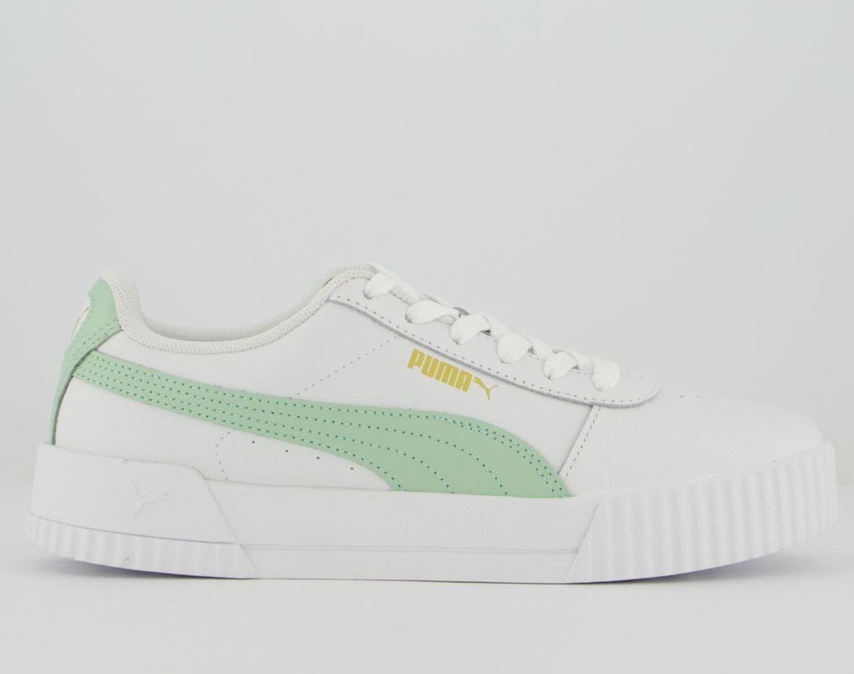 Tênis Puma Carina L BDP Feminino Branco e Verde