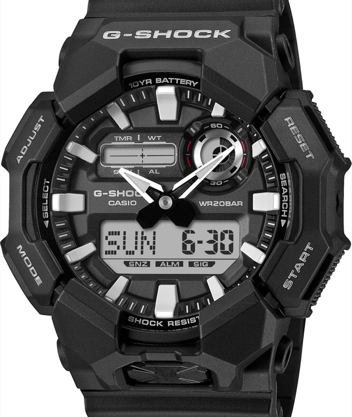 Relógio Casio Analógico Digital G-Shock GA-010-1ADR