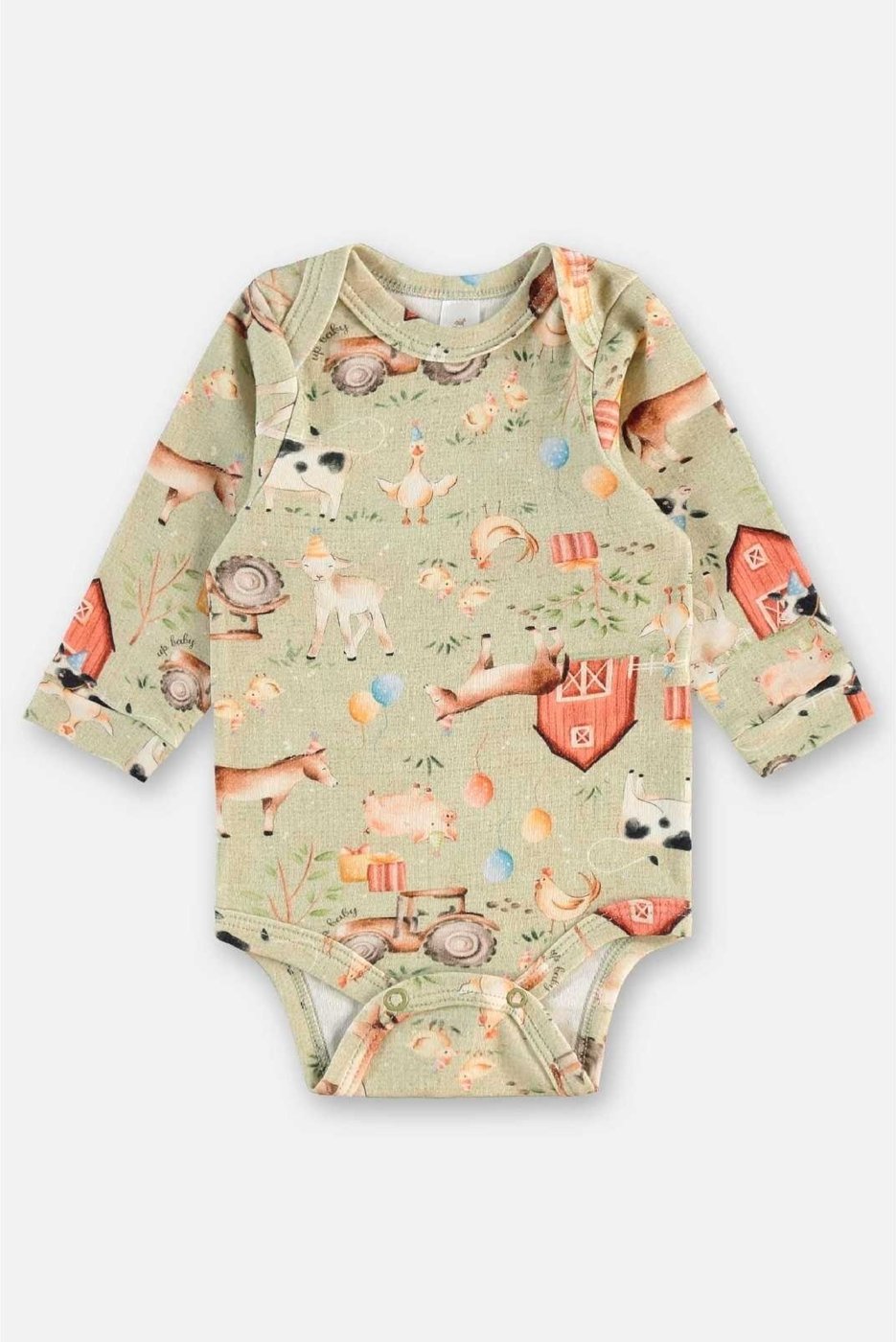 Imagem principal Infantil - Body em Suedine para Menino Up Baby bege Up Baby bege