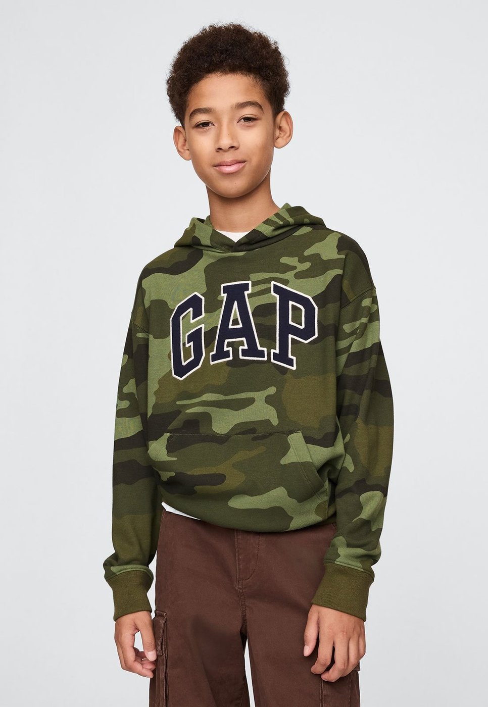 Imagem principal Infantil - Blusa de Moletom GAP Com Capuz Militar verde GAP verde