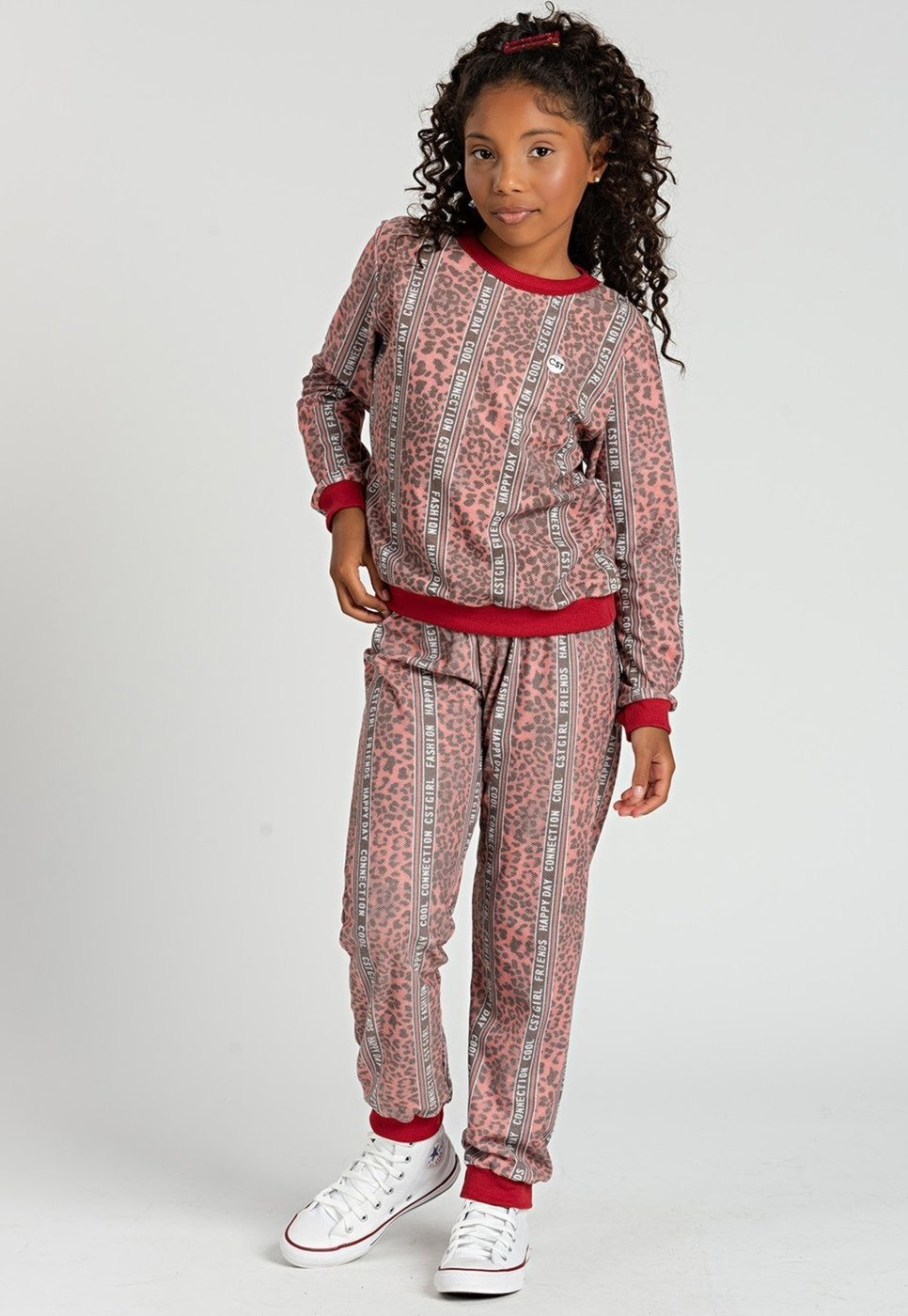 Imagem principal Infantil - Conjunto Animal Print Girls VIDA COSTEIRA preto VIDA COSTEIRA preto