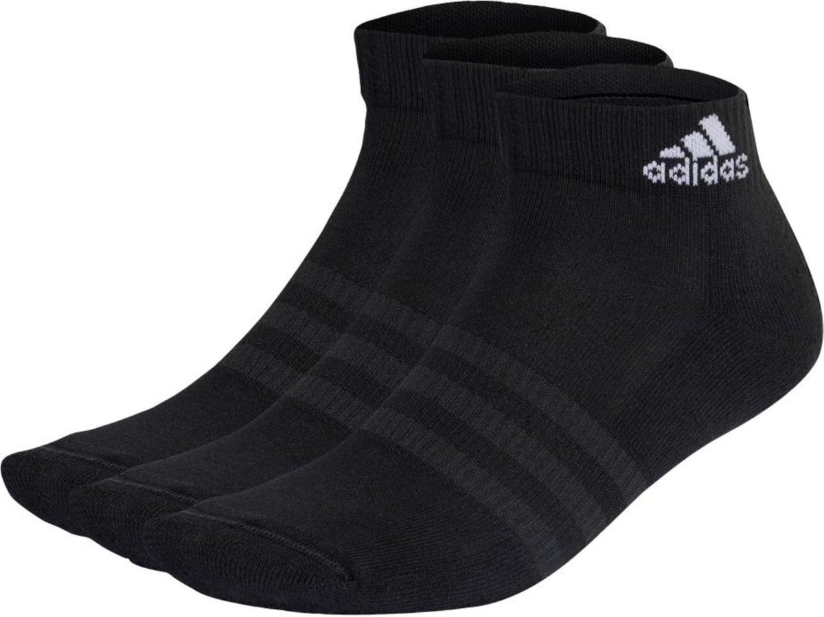 Meias Amortecidas Sportswear Ankle Cushioned 3 Pares adidas Performance