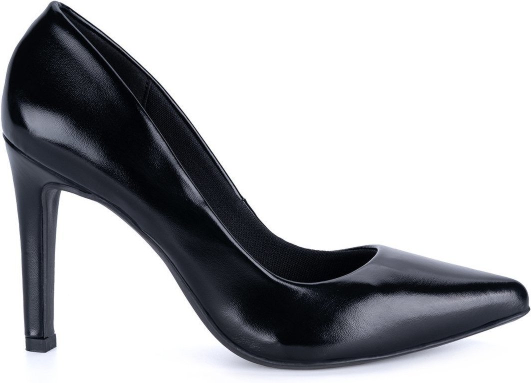 Sapato Feminino Scarpin Salto Bico Fino Elegante Da Moda