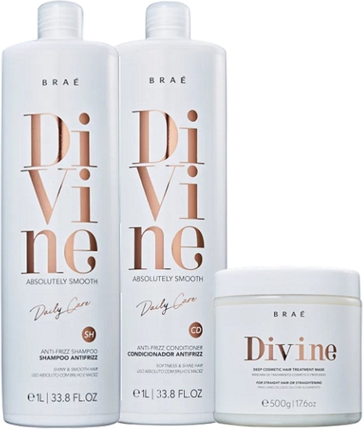 Brae Divine Kit Trio Salon (3 produtos)