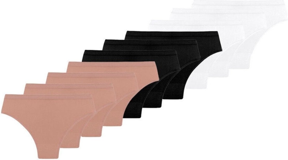 Imagem principal Kit com 10 Calcinhas Alta Trifil 1971 branco TRIFIL branco