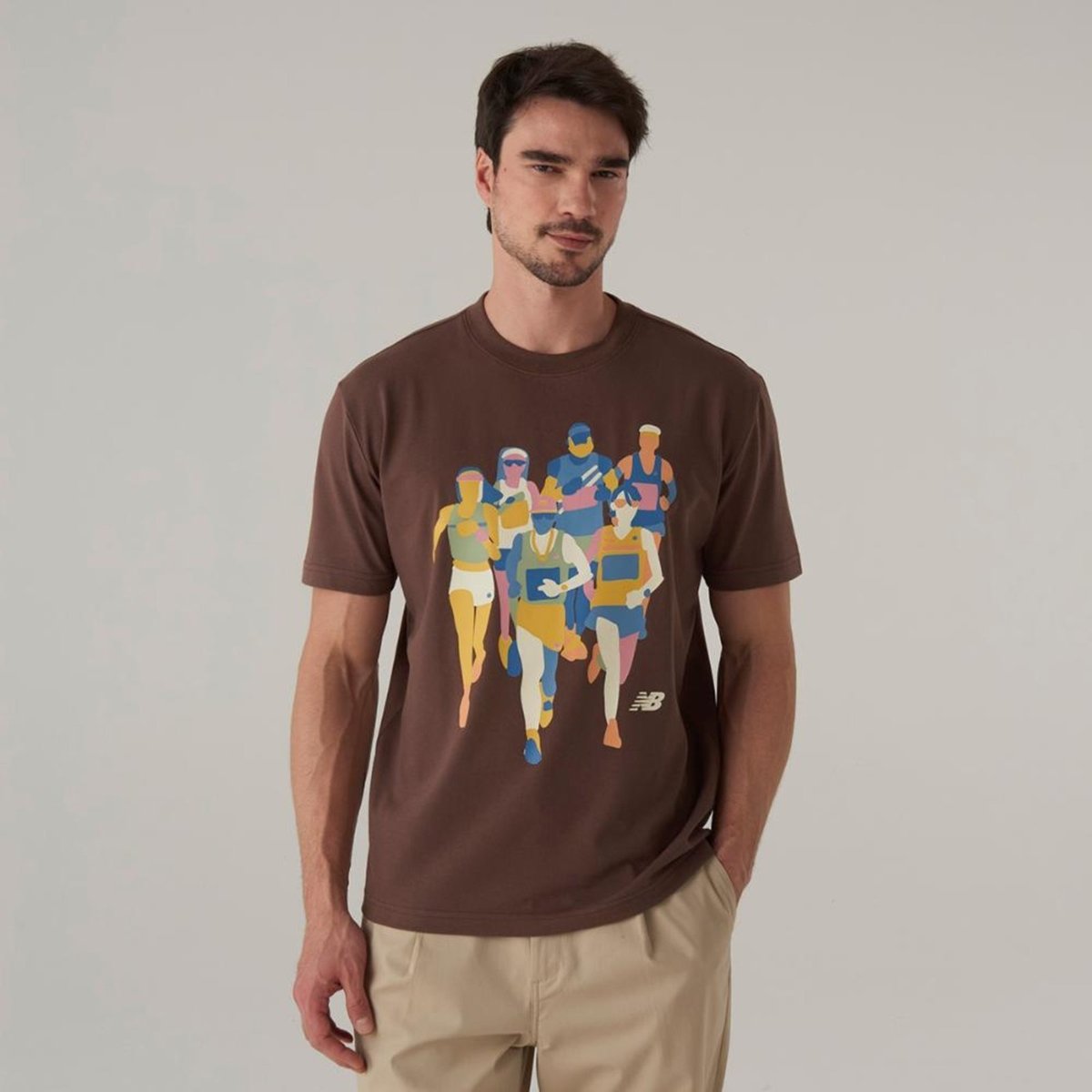 Imagem principal Camiseta Athletics System That Runs Masculina New Balance incolor New Balance incolor