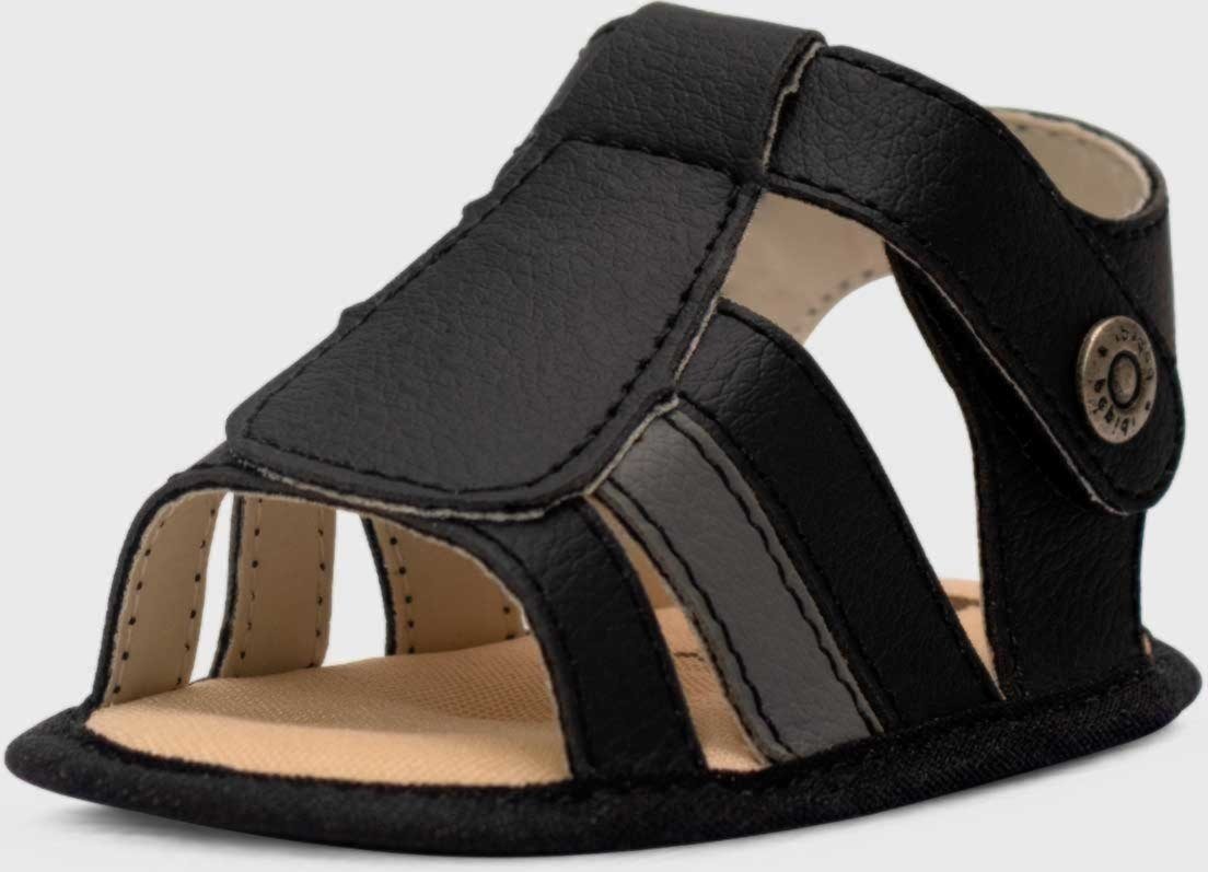 Imagem principal Infantil - Sandália de Menino Recém Nascido Pópidí preto Pópidí preto