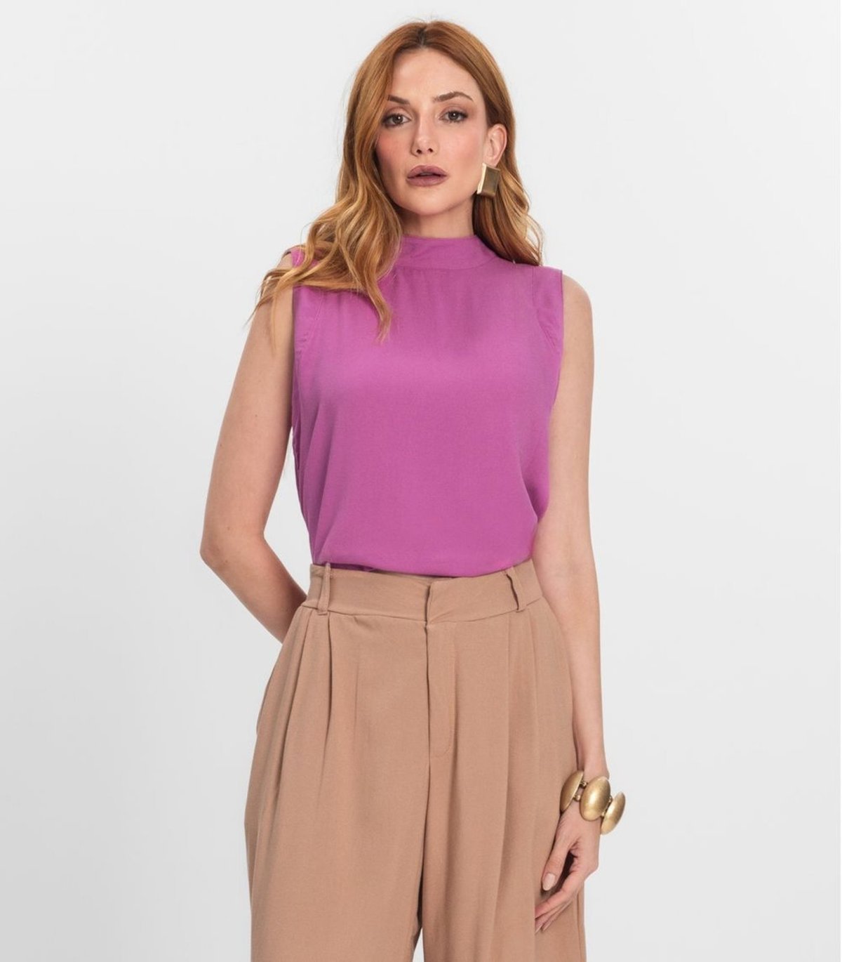 Imagem principal Regata Feminina Gola Alta Endless preto Endless preto