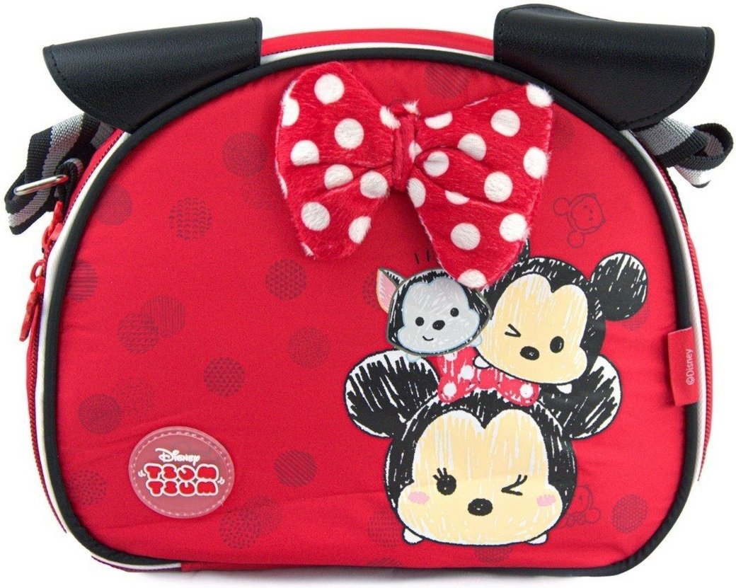 Imagem principal Infantil - Lancheira Minnie Mouse Feminina Disney Escolar Resistente vermelho Disney vermelho