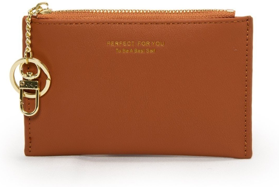Imagem principal Carteira Porta Cartão Reforçada Moderna Feminina Perfect For You marrom Perfect For You marrom