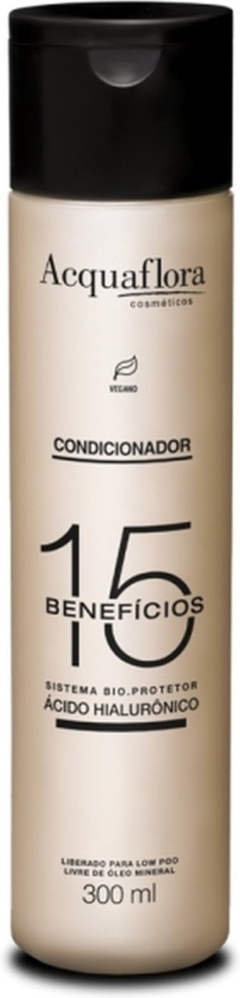 Imagem principal Acquaflora 15 Beneficios Condicionador 300ml Acquaflora Cosméticos multicolorido Acquaflora Cosméticos multicolorido