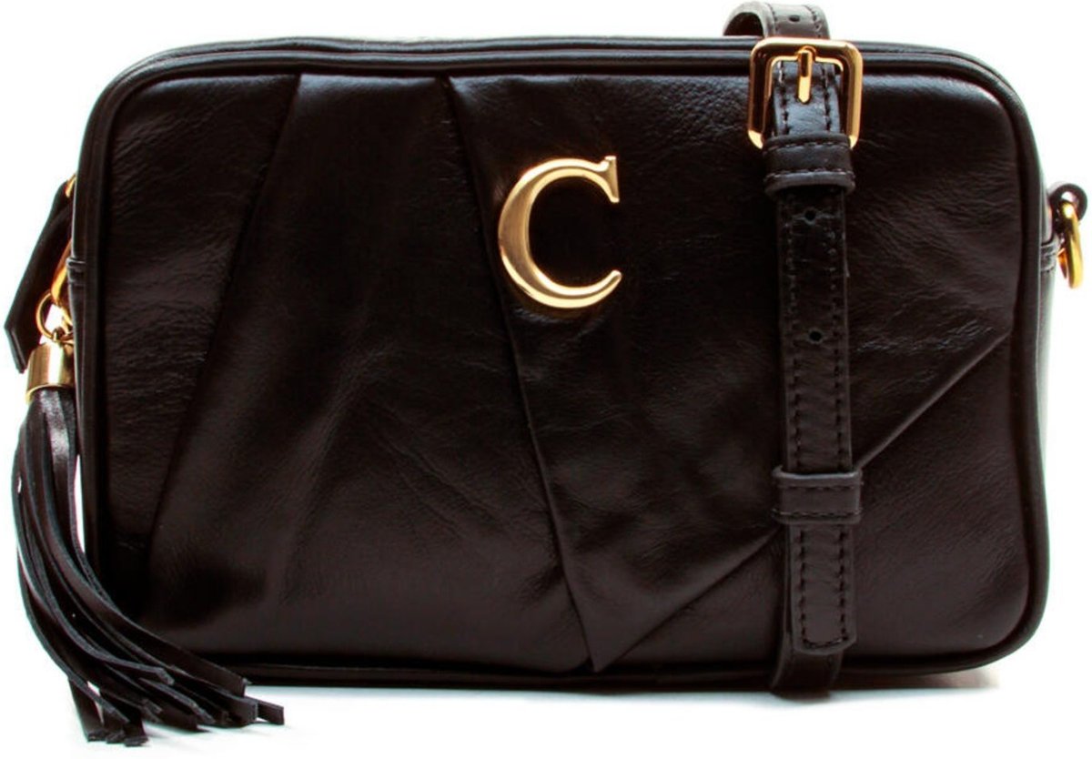 Imagem principal Bolsa Couro Cecconello C2621-2 preto preto