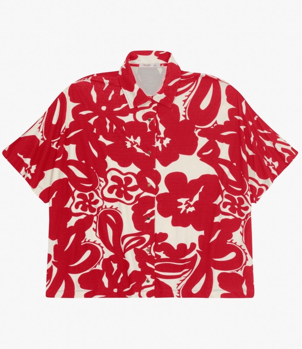 Imagem principal Camisa Manga Curta Plus Size Secret Glam rosa Secret Glam rosa