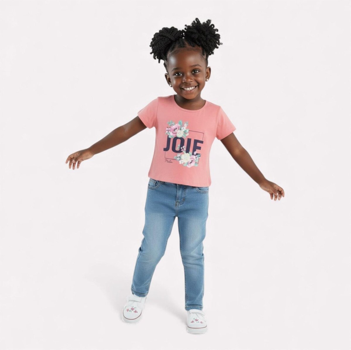 Imagem principal Infantil - Blusa Menina Cotton Milon rosa Milon rosa