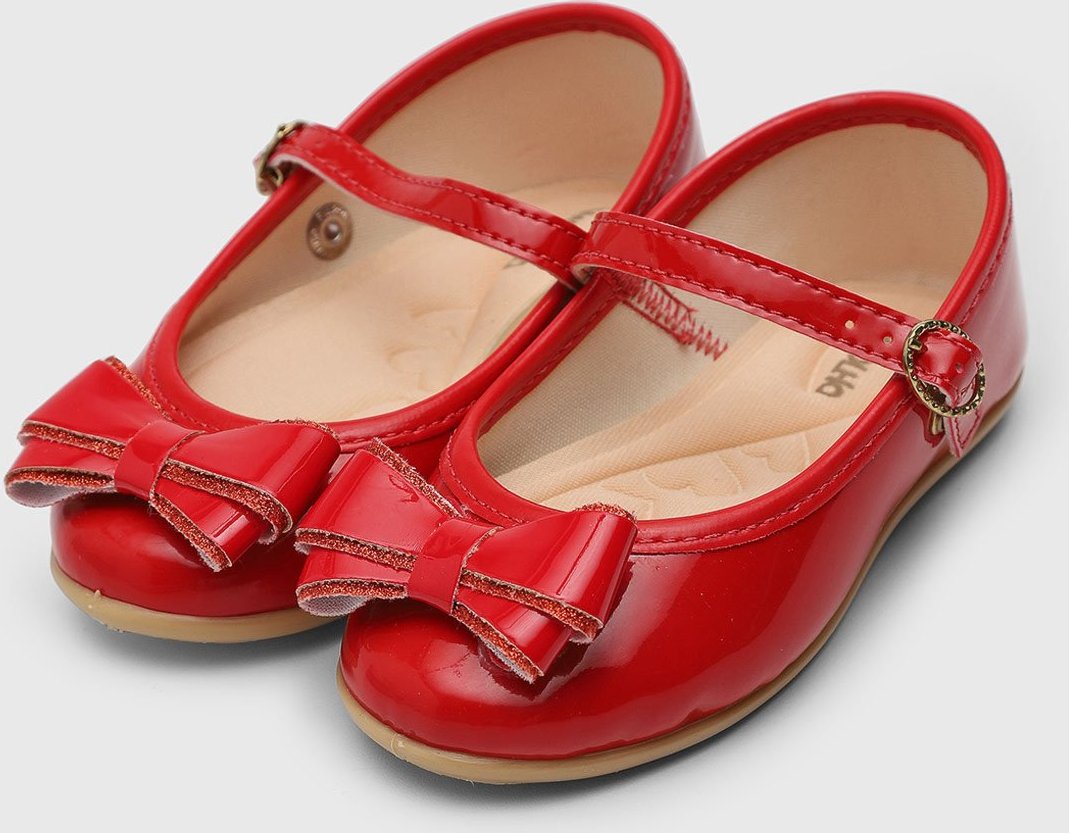 Imagem principal Infantil - Sapatilha Pimpolho Laço Vermelha vermelho Pimpolho vermelho