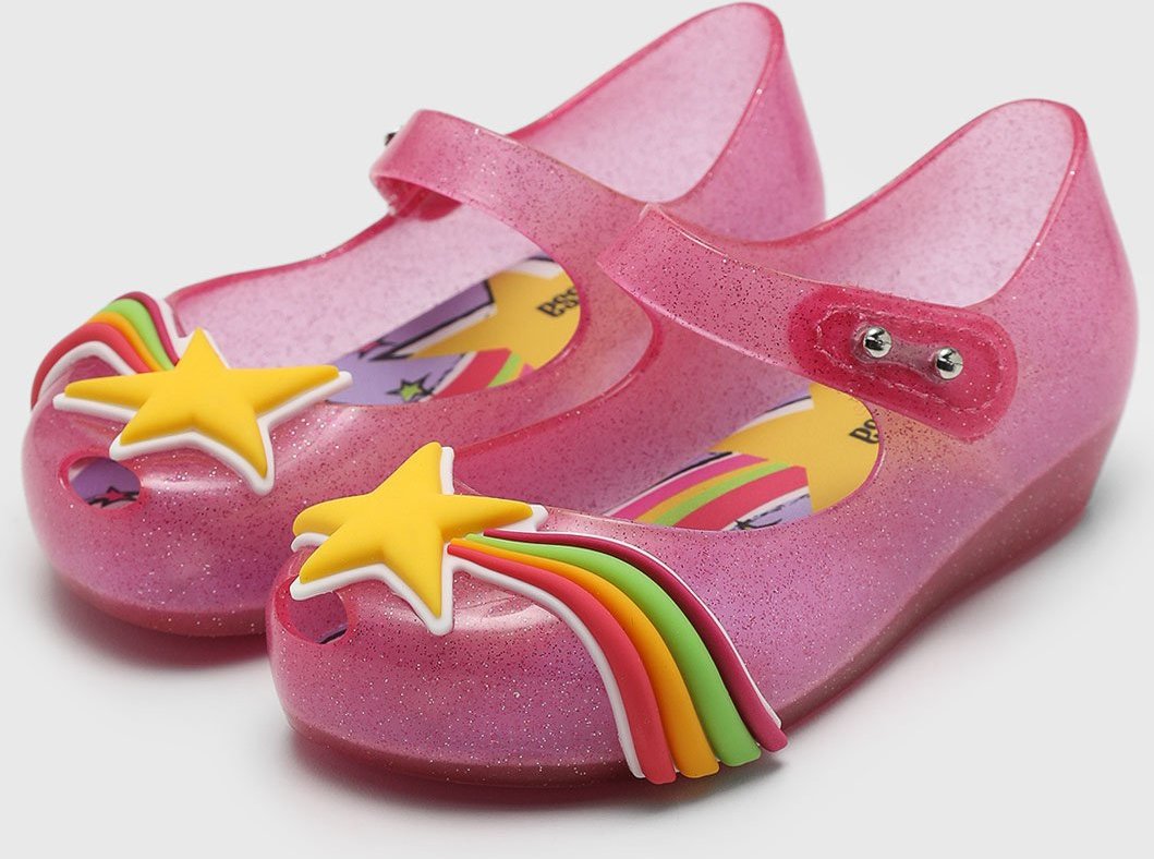 Infantil - Sapatilha Mini Melissa Ultra Lúdica BB Glitter