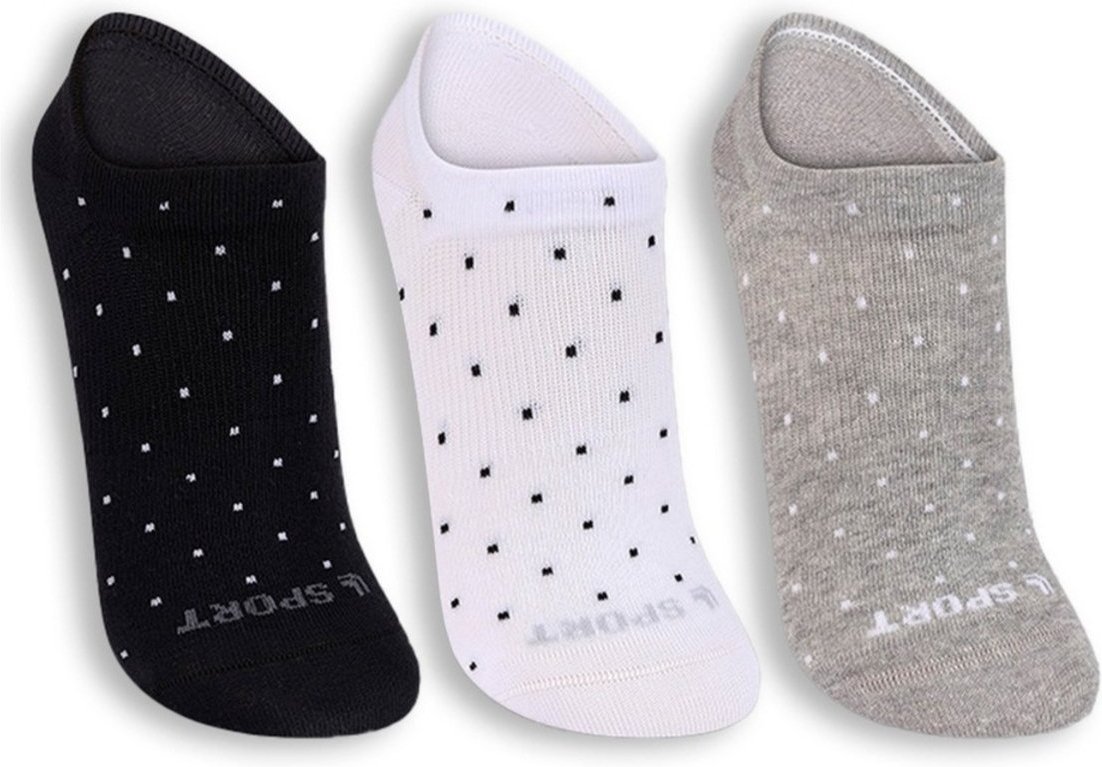 Kit 3 Pares de Meias Invisível